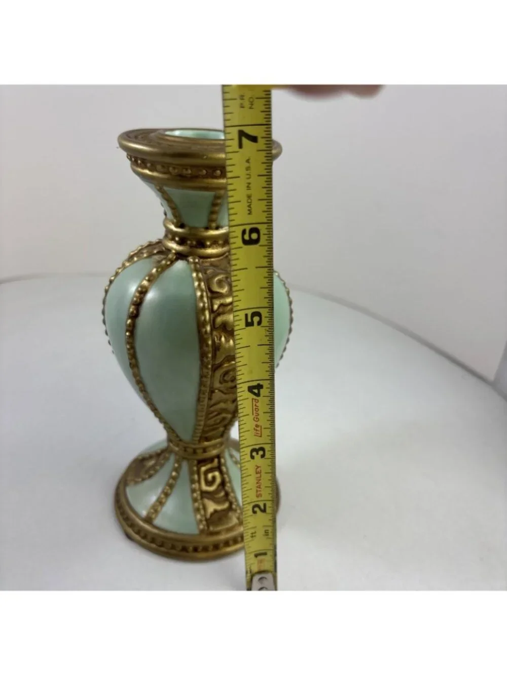 Fitz Floyd Pottery Candlestick Italian Style Design Rustic Villa - Picture 3 of 5